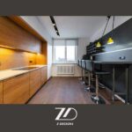 کابینت روکش چوب