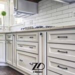 کابینت روکش چوب مدرن