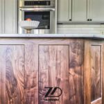 کابینت روکش چوب مدرن