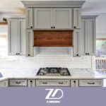 کابینت روکش چوب مدرن