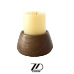 جا شمعی تکی مدل بنفشه - Image 3