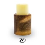 جا شمعی دست ساز مدل شقایق - Image 2