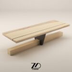 پایه میز چوبی مدرن و شیک