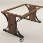 پایه میز چوبی آرشیدا