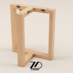 پایه میز سه ضلعی مدل لینا