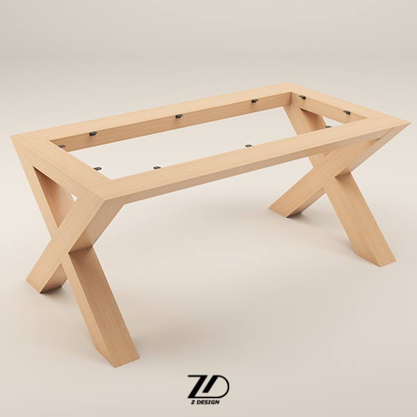 پایه میز چوبی مدل آتوسا