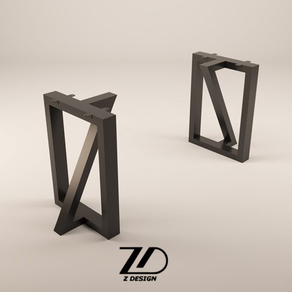 پایه میز فلزی کلاغی