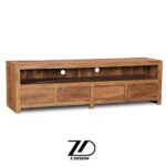 میز تلویزیون تمام چوبی مارگارت