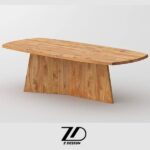 میز ناهارخوری 6 نفره مدل رامتین