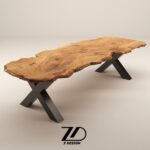 پایه میز فلزی ایکس