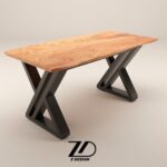 پایه میز فلزی Z - Image 2