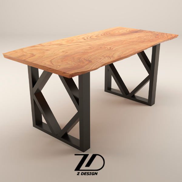 پایه میز فلزی لوزی