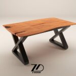 پایه میز فلزی مثلثی