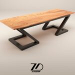 پایه میز فلزی مدل میلا