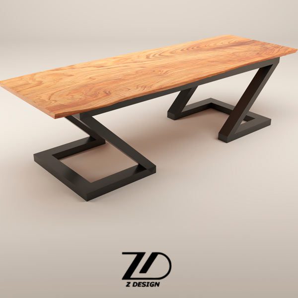 پایه میز فلزی مدل میلا