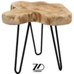 پایه میز فلزی سنجاقی دو شاخ - Image 5