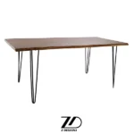 پایه میز ناهارخوری فلزی سنجاقی