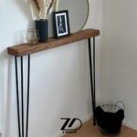 پایه فلزی میز سنجاقی سه شاخ - Image 7