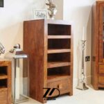 کتابخانه چوب گردو هانی