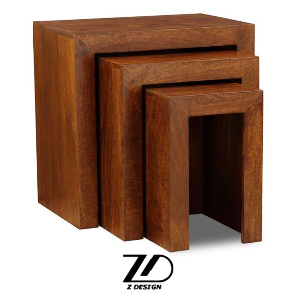 میز عسلی چوبی هانی