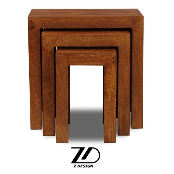 میز عسلی چوبی هانی