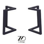 پایه میز فلزی فانتزی مدل شبنم