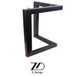 پایه میز فلزی فانتزی مدل شبنم