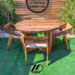 صندلی تمام چوبی ساینا - Image 2