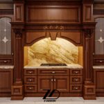 کابینت کلاسیک تمام چوب الیزابت - Image 2