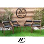 صندلی تمام چوبی ساینا