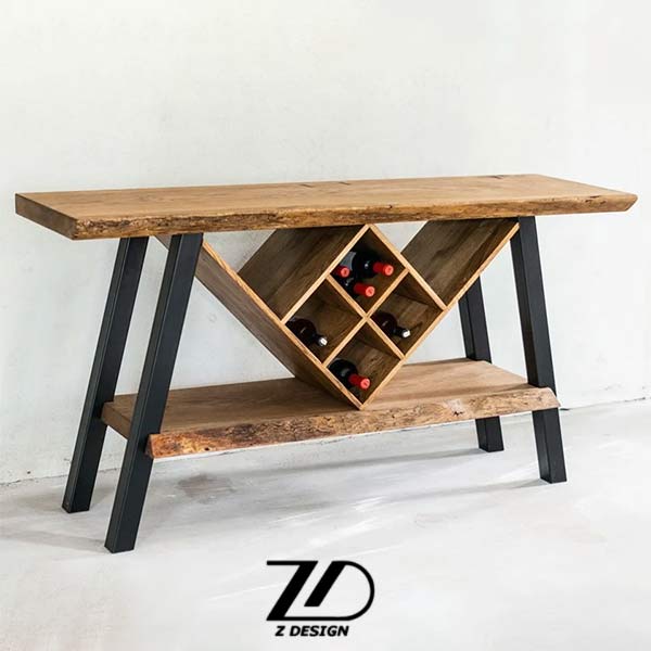 کافی بار چوبی مدل اورانوس