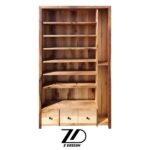 مشخصات محصول: ساخت شرکت تولیدی زد دیزاین جنس چوب: گردو رنگ: روغن گیاهی ارگانیک طول:  سانتی متر عرض:  90 سانتی متر ارتفاع:  75 سانتی متر کتابخانه دکوری مدل اورانوس