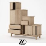 دراور چوبی سلین