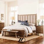 تخت خواب چوبی دو نفره رایان