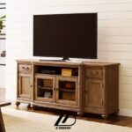 میز تلویزیون ویترینی رایان