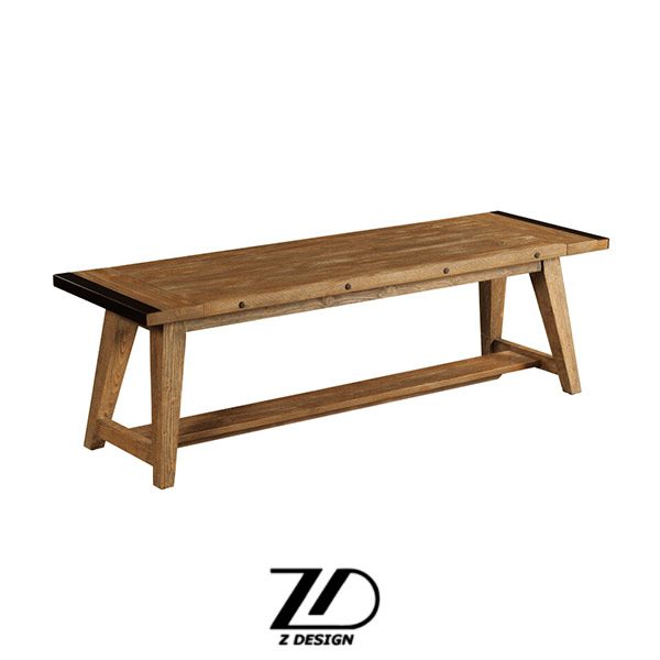 نیمکت چوبی رایان