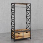 جا لباسی چوبی دراگون