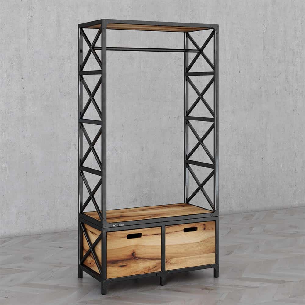 جا لباسی چوبی دراگون