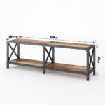 جا کفشی چوب و فلز دراگون