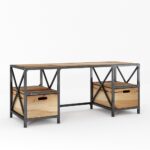 میز کامپیوتر تمام چوب دراگون