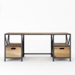 میز کامپیوتر تمام چوب دراگون