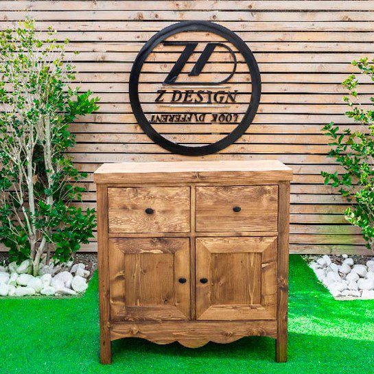 کنسول تمام چوبی ماریا