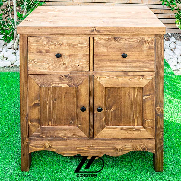 کنسول تمام چوبی ماریا