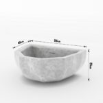 کاسه حمام ترکی نیم پرشین