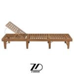 تخت تاشو کنار استخر