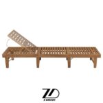 تخت تاشو کنار استخر