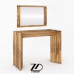 میز آرایش با آینه پرنیان