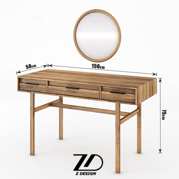 میز آرایش با آینه پریماه