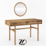 میز آرایش با آینه پریماه
