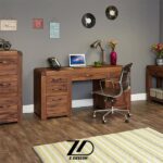 میز تحریر چوبی گندم